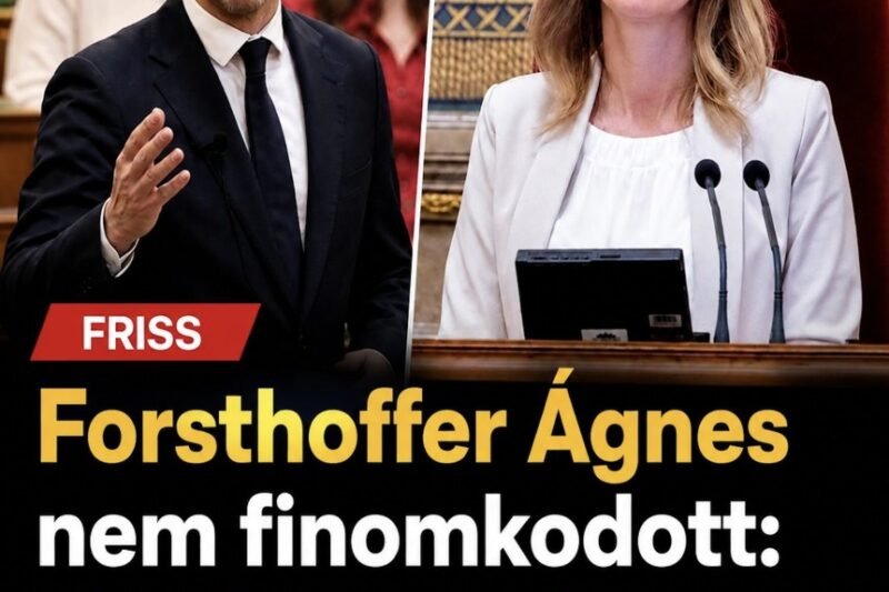 Forsthoffer Ágnes három szóval tette helyre Magyar Pétert – erre a válaszra kevesen számítottak – MindenegybenBlog