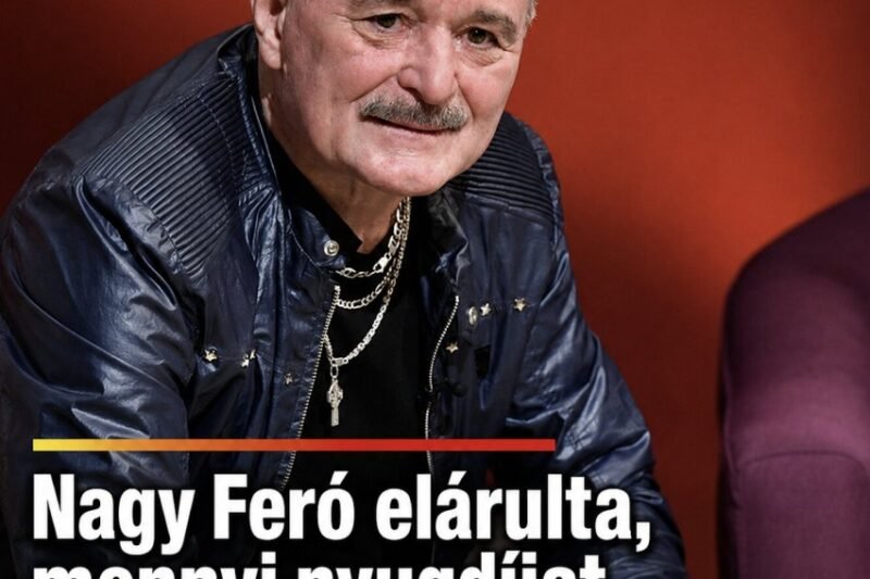 Nagy Feró elárulta, mennyi nyugdíjat kap havonta: az összeg sokakat meglephet. 👇𝐂𝐢𝐤𝐤 𝐚 𝐡𝐨𝐳𝐳𝐚́𝐬𝐳𝐨́𝐥𝐚́𝐬𝐨𝐤𝐧𝐚́𝐥! – MindenegybenBlog