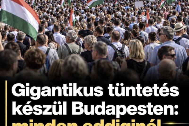 Gigantikus tüntetés készül Budapesten: minden eddiginél nagyobb lehet! – MindenegybenBlog