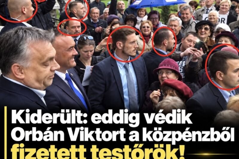 Kiderült: eddig védik Orbán Viktort a közpénzből fizetett testőrök! 👇𝐂𝐢𝐤𝐤 𝐚 𝐡𝐨𝐳𝐳𝐚́𝐬𝐳𝐨́𝐥𝐚́𝐬𝐨𝐤𝐧𝐚́𝐥! – MindenegybenBlog