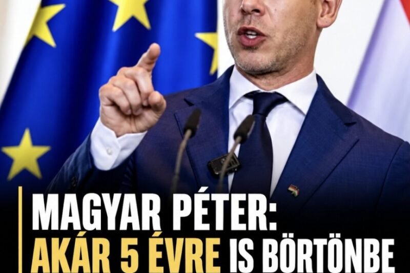 Magyar Péter : akár 5 évre is börtönbe kerülhet Orbán amiatt amit tegnap tett! – MindenegybenBlog