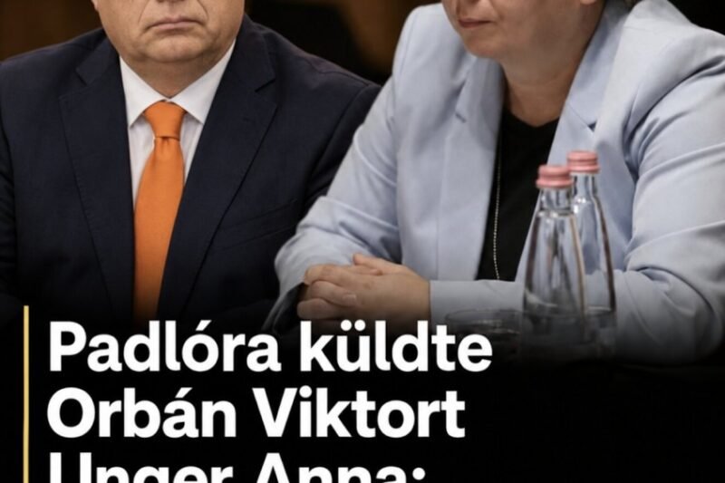 Padlóra küldte Orbánt Unger Anna:kegyetlenül visszanyalt a fagyi! 👇𝐂𝐢𝐤𝐤 𝐚 𝐡𝐨𝐳𝐳𝐚́𝐬𝐳𝐨́𝐥𝐚́𝐬𝐨𝐤𝐧𝐚́𝐥! – MindenegybenBlog