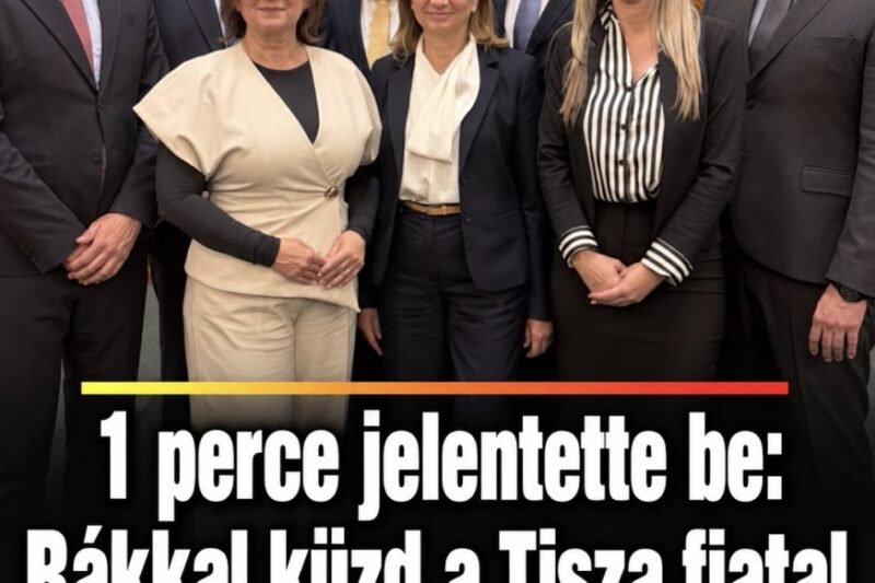 1 perce jelentette be: Rákkal küzd a Tisza fiatal parlamenti képviselője – MindenegybenBlog