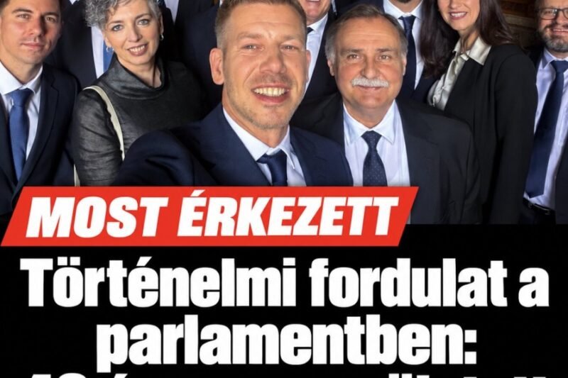 Történelmi fordulat a parlamentben: 40 éve nem született ilyen súlyú döntés! 𝐂𝐢𝐤𝐤 𝐚 𝐡𝐨𝐳𝐳𝐚́𝐬𝐳𝐨́𝐥𝐚́𝐬𝐨𝐤𝐧𝐚́𝐥! – MindenegybenBlog