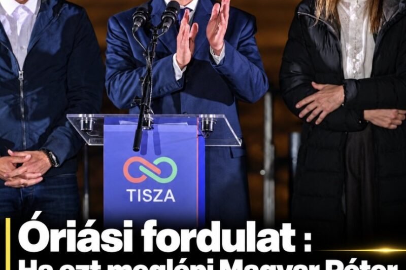 Óriási fordulat : Ha ezt meglépi Magyar Péter, máris megnyerte a 2030-as választást! – MindenegybenBlog
