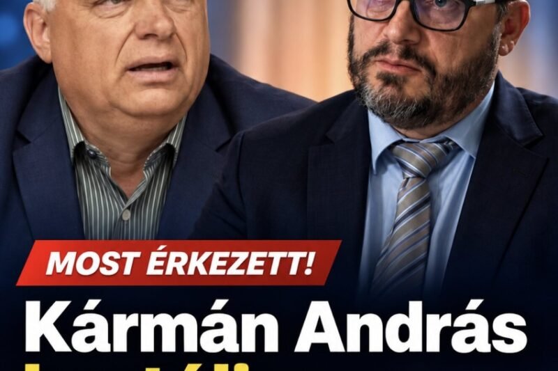 Kármán András brutálisan kiosztotta Orbánt! 👇 𝗖𝗶𝗸𝗸 𝗮 𝗵𝗼𝘇𝘇𝗮́𝘀𝘇𝗼́𝗹𝗮́𝘀𝗯𝗮𝗻 – MindenegybenBlog