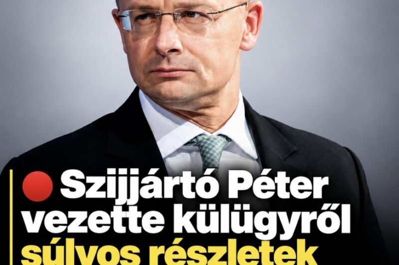 🔴 Szijjártó Péter vezette külügyről súlyos részletek kerültek elő – videó is nyilvánosságra került! – MindenegybenBlog