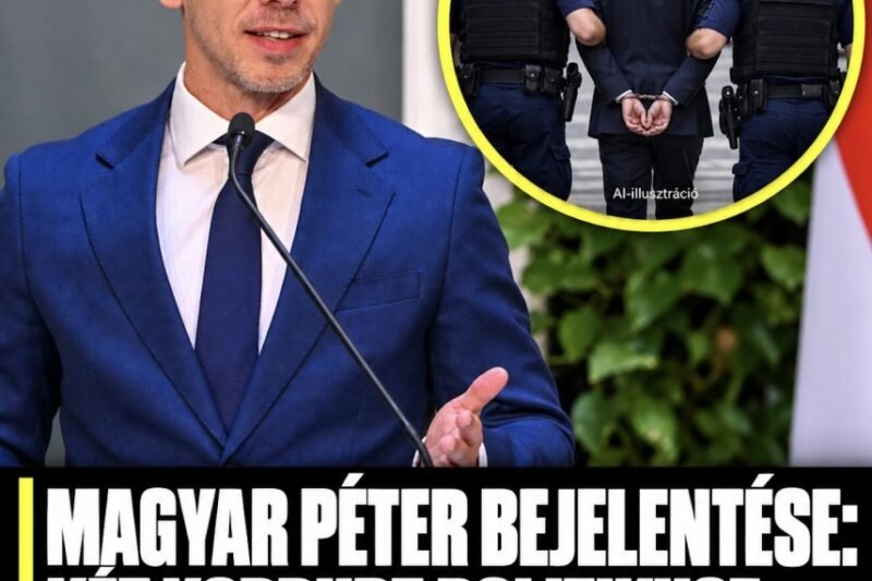 Magyar Péter bejelentése: két korrupt politikust átadunk a nyomozóknak. – MindenegybenBlog
