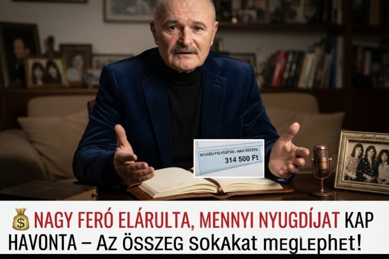 Nagy Feró kimondta, mennyi a nyugdíja – a meglepő összegen sokan felkaphatják a fejüket