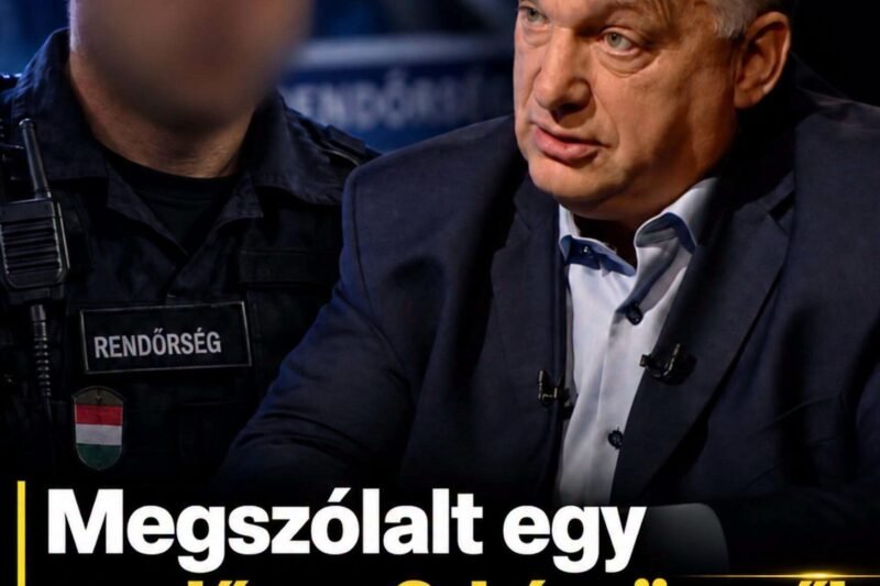 Megszólalt egy rendőr az Orbán-ügyről, súlyos amit kimondott!
