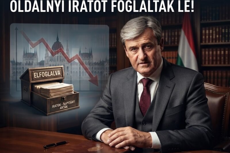 🚨 KAPITÁNY ISTVÁN BEJELENTÉSE UTÁN NYOMOZÁS INDULT – TÖBB EZER OLDALNYI IRATOT FOGLALTAK LE!