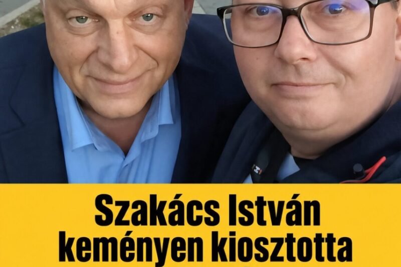 Szakács István keményen kiosztotta a Tiszát, – aztán kiderült a kellemetlen igazság! 👇 𝗖𝗶𝗸𝗸 𝗮 𝗵𝗼𝘇𝘇𝗮́𝘀𝘇𝗼́𝗹𝗮́𝘀𝗯𝗮𝗻! – MindenegybenBlog