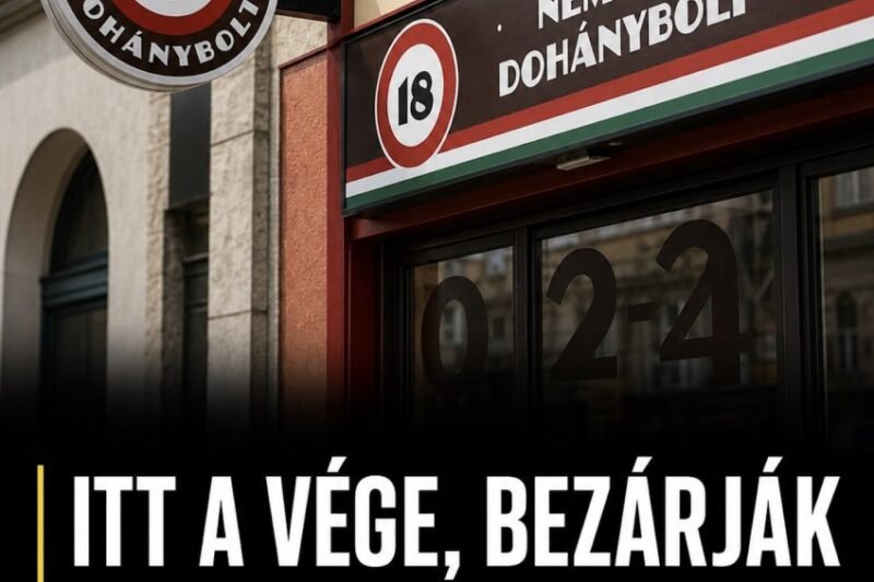 ITT A VÉGE, BEZÁRJÁK A TRAFIKOKAT? ITT A BEJELENTÉS: – MindenegybenBlog