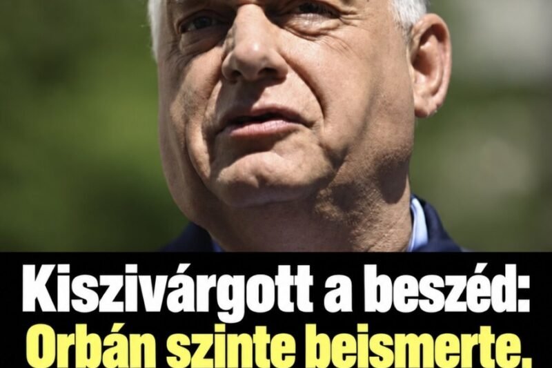 Kiszivárgott a beszéd: Orbán szinte beismerte, hogy miért került rács mögé Hankó Balázs! – MindenegybenBlog