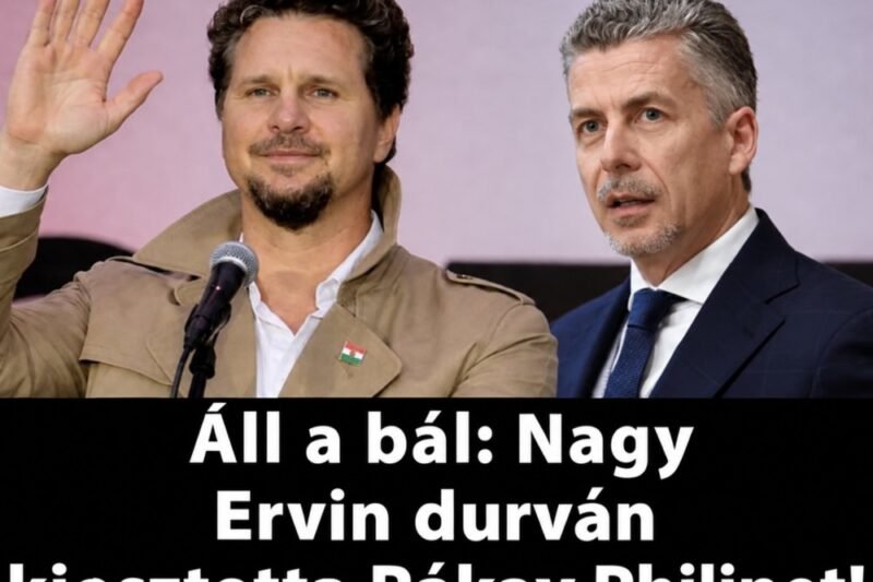 Nagy Ervin 30 perce tette ki EZT a Rákay Philipről… de 20 ezer ember kedvelte… és 100 ezer komment jött – MindenegybenBlog