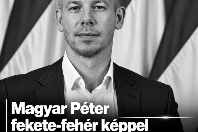 Magyar Péter fekete-fehér képpel jelentkezett be ma reggel. könnyfakasztó, amit közölt! – MindenegybenBlog