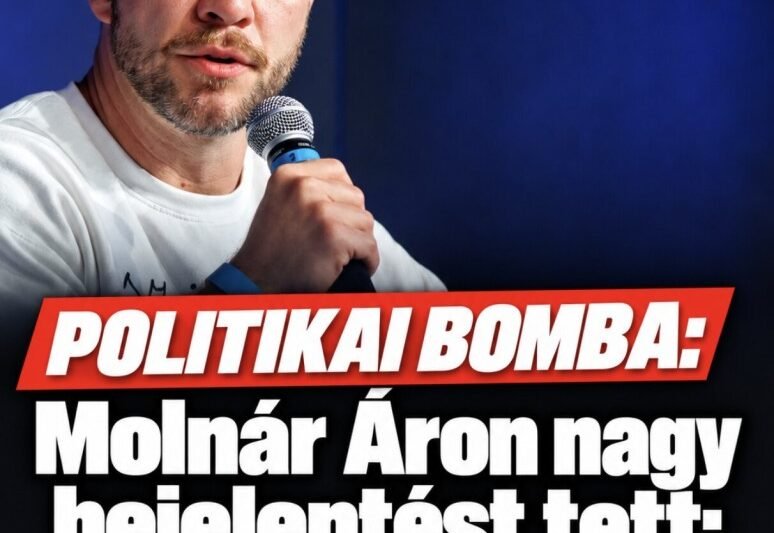 POLITIKAI BOMBA:Molnár Áron nagy bejelentést tett: ez még az NKA-ügynél is nagyobbat fog szólni! – MindenegybenBlog
